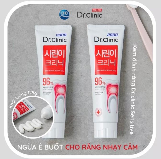 Kem đánh răng giảm ê buốt Dr.Clinic Sensitive Care Toothpaste