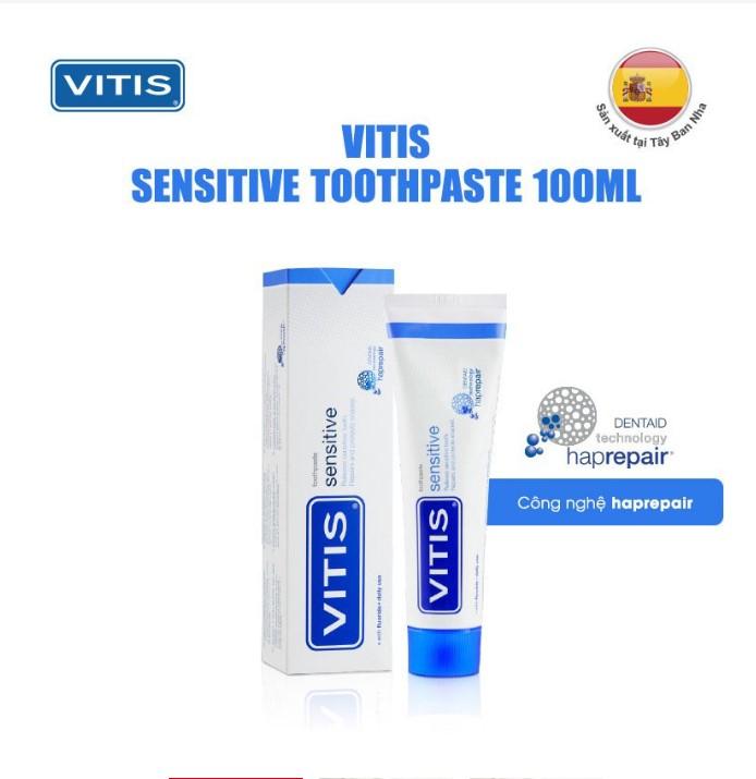 Kem đánh răng Vitis Sensitive
