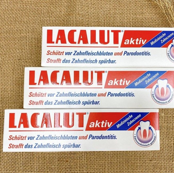 Kem đánh răng Lacalut Aktiv