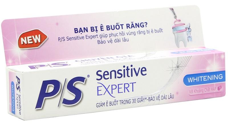 Kem đánh răng giảm ê buốt P/S Sensitive Expert Whitening