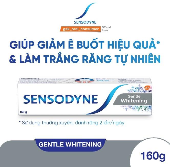 Kem đánh răng Sensodyne Gentle Whitening