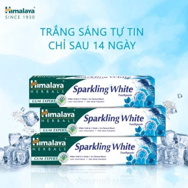 Kem đánh răng trắng sáng lấp lánh Himalaya Sparkling White Toothpaste