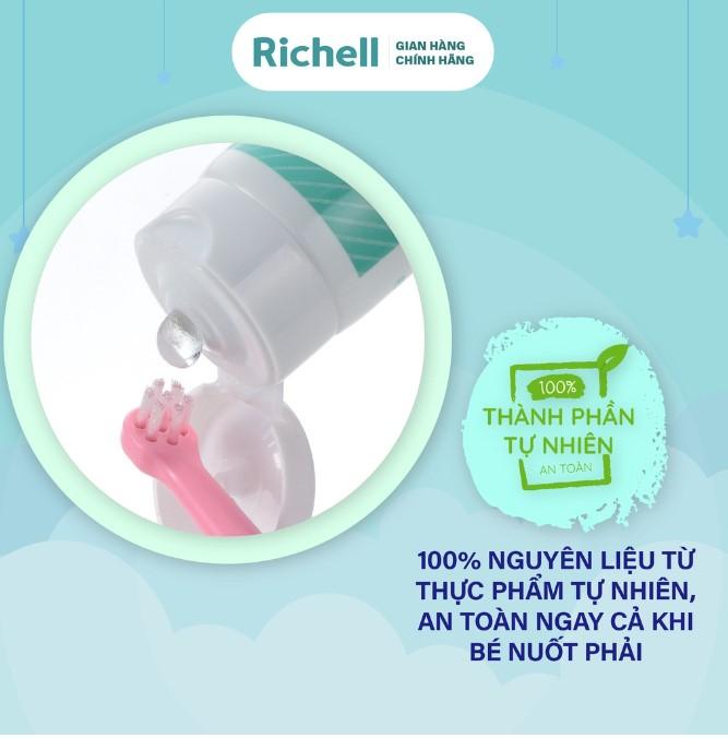 Kem đánh răng trẻ em Richell