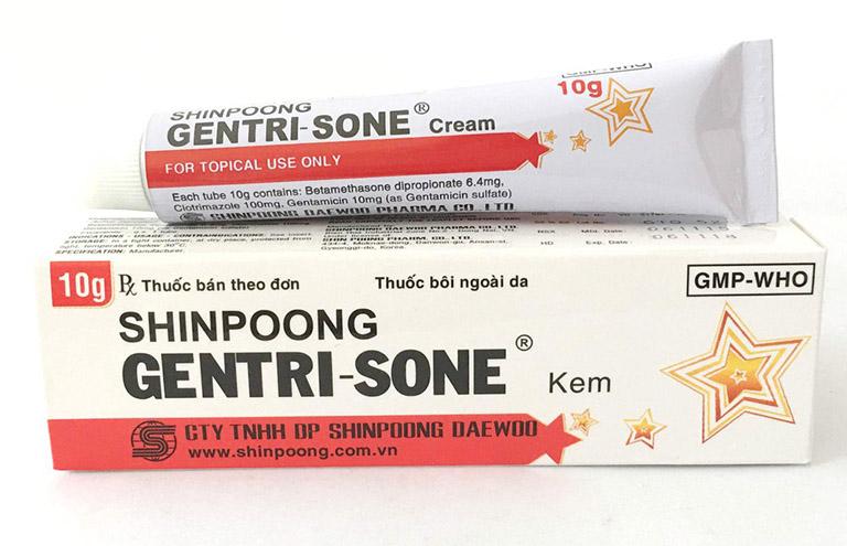 Kem điều trị á sừng, vẩy nến – Gentrisone