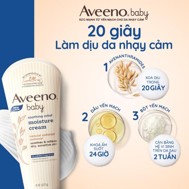 Kem dưỡng ẩm Aveeno Baby