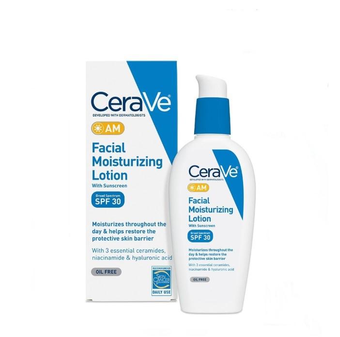 Kem dưỡng ẩm cả ngày CeraVe Facial Moisturizing Lotion AM SPF 30