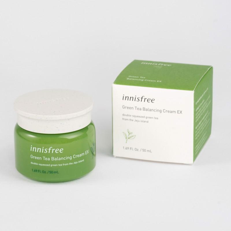 Kem dưỡng Innisfree Green tea Balancing Cream EX