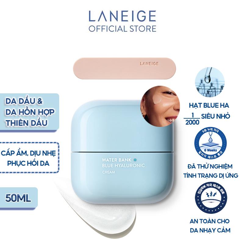 Kem dưỡng ẩm cho da dầu Laneige WaterBank Blue HA Cream