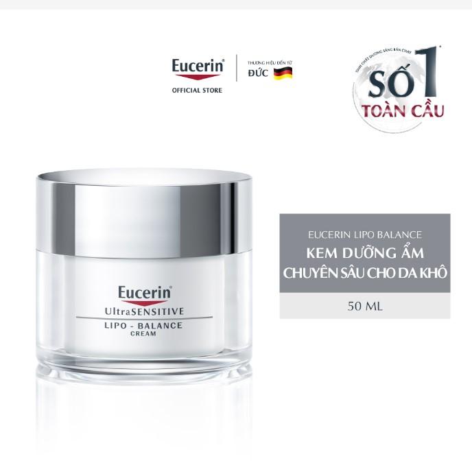 Kem dưỡng ẩm cho da mặt Eucerin Lipo Balance 50ml