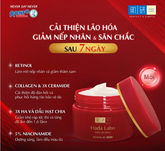 Kem dưỡng ẩm chống lão hóa Hada Labo Pro Anti-Aging