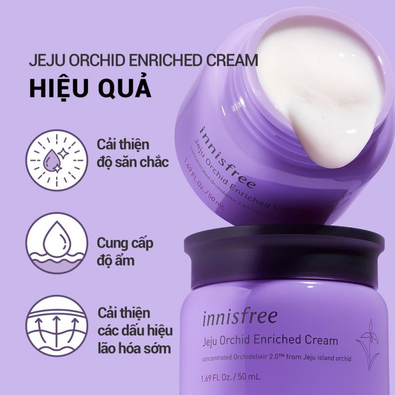 Kem dưỡng ẩm Innisfree Jeju Orchid Enriched Cream