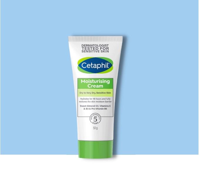 Kem dưỡng ẩm dịu lành cho da nhạy cảm Cetaphil Moisturising Cream