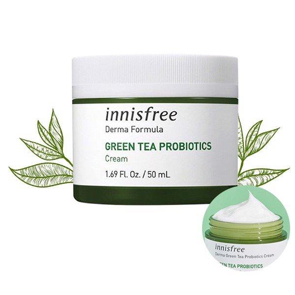 kem duong am innisfree derma green tea probiotics cream 50ml 817495 kem duong am innisfree derma green tea probiotics cream 50ml 817495