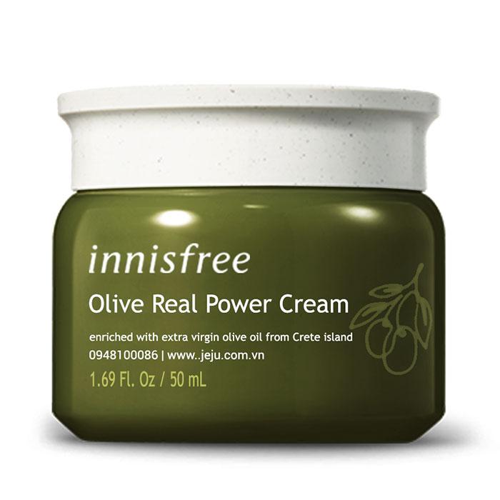 Kem dưỡng ẩm innisfree Olive Real Power Cream 50ml