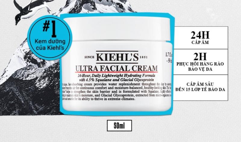 Kem dưỡng ẩm Kiehl’s Ultra Facial Cream