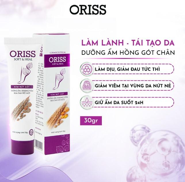 K﻿﻿﻿em dưỡng ẩm ngăn nứt gót chân Oriss Soft & Heal Oribe