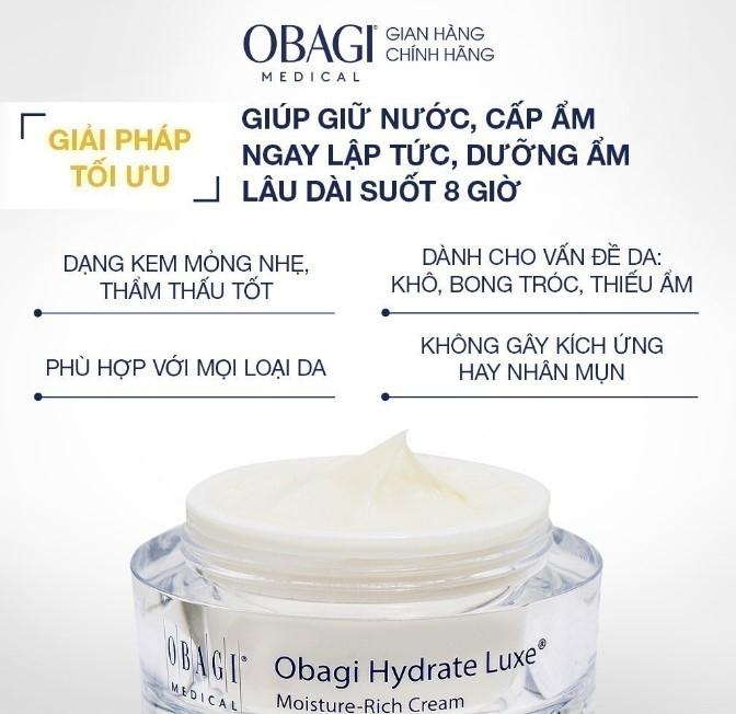 Kem dưỡng ẩm Obagi Hydrate Luxe