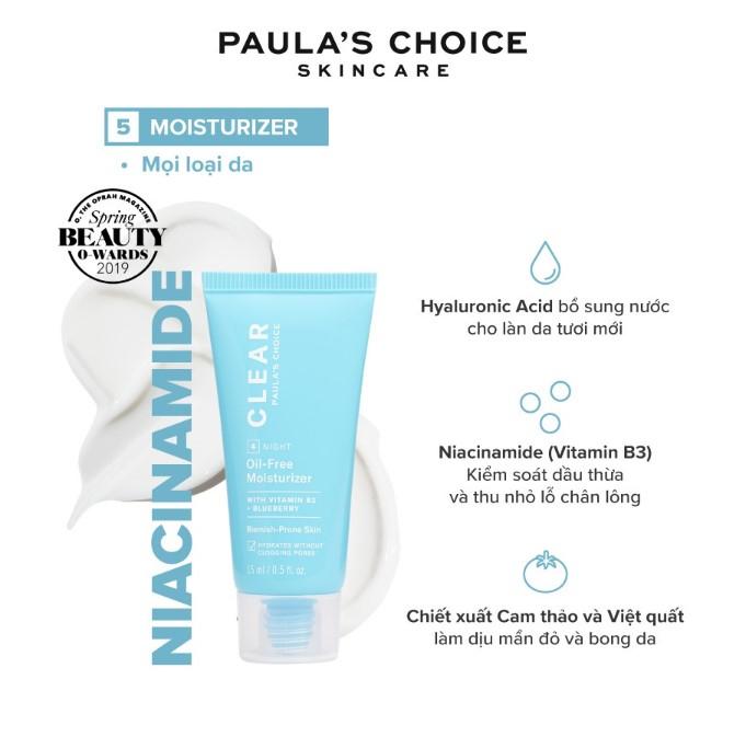 Kem dưỡng ẩm Paula's Choice Clear Oil - Free Moisturizer