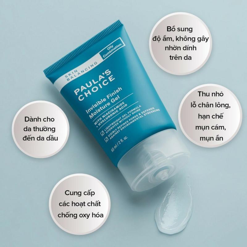 Kem dưỡng ẩm kiểm soát dầu Paula’s Choice Invisible Finish Moisture