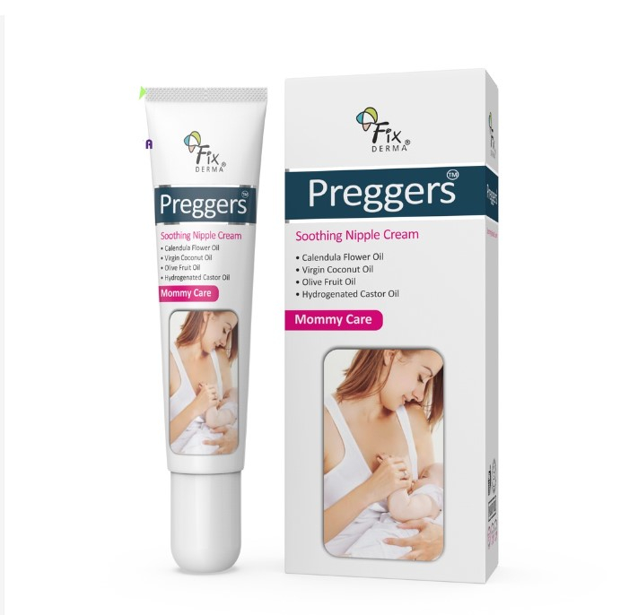 Kem dưỡng ẩm, phục hồi núm ti Fixderma Preggers Soothing Nipple Cream