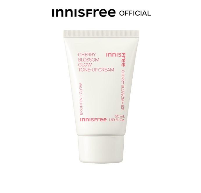 Kem dưỡng ẩm sáng da hoa anh đào đảo Jeju innisfree Cherry Blossom Tone Up Cream mẫu mới