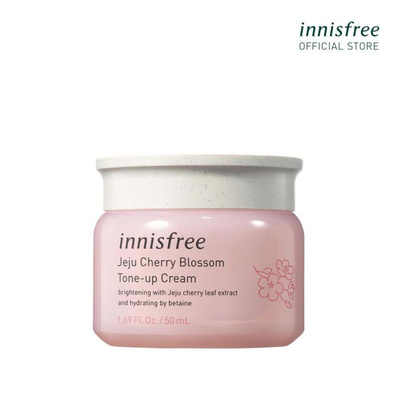 Kem dưỡng ẩm sáng da hoa anh đào đảo Jeju Innisfree Cherry Blossom Tone Up Cream 50ml