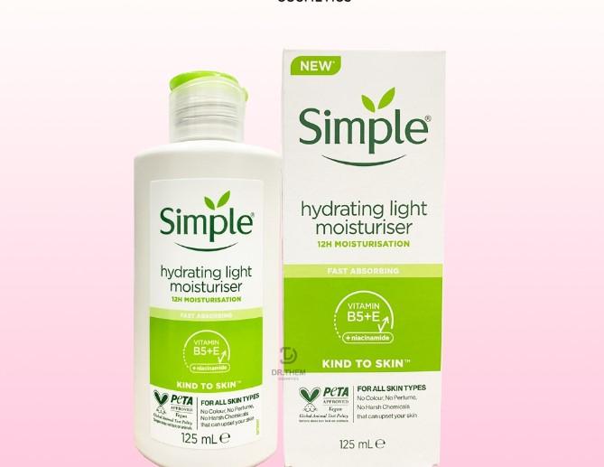 Kem dưỡng ẩm Simple Hydrating Light Moisturiser