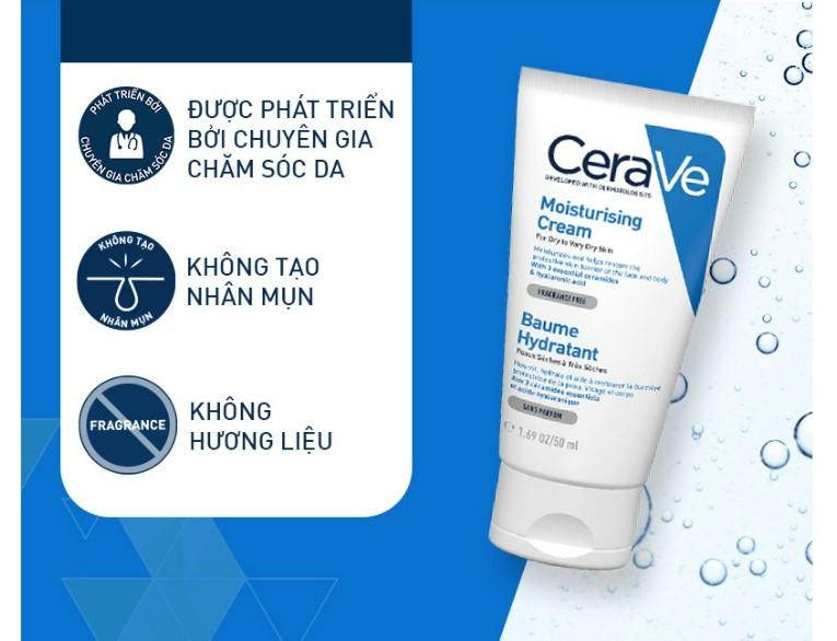 Kem dưỡng ẩm toàn thân Cerave Moisturizing Cream