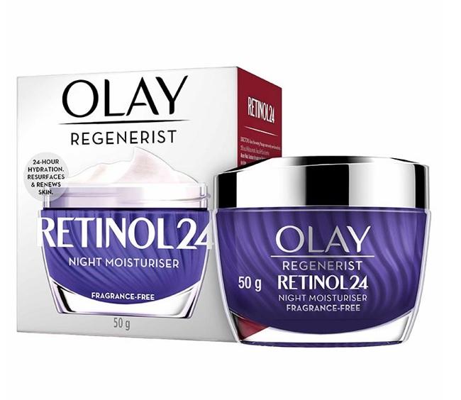 Kem dưỡng ban đêm tái tạo da Olay Retinol 24