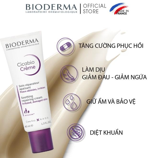 Kem dưỡng Bioderma Cicabio Creme