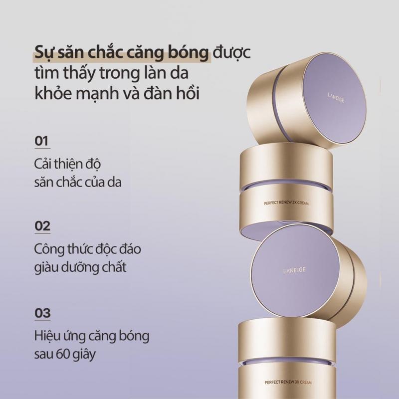 Kem dưỡng chống lão hóa Laneige Perfect Renew 3X Cream