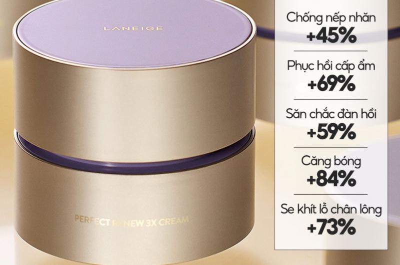 Kem dưỡng chống lão hóa Laneige Perfect Renew 3X Cream