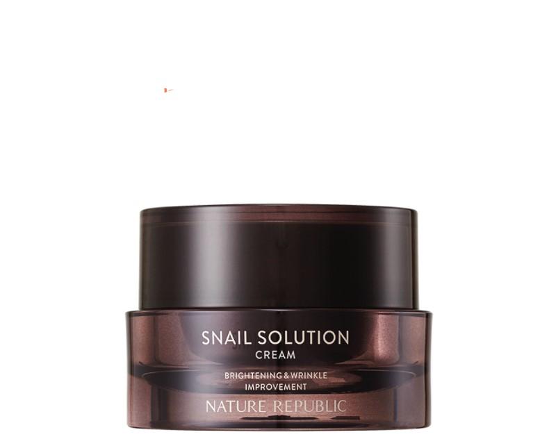 Kem dưỡng chống lão hóa Nature Republic Snail Solution Cream