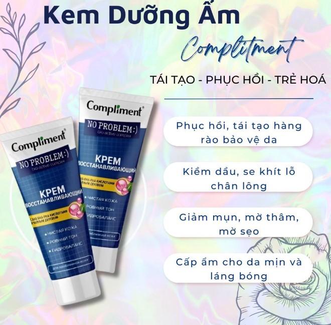 Kem dưỡng Compliment No Problem AHA-BHA-PHA