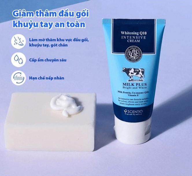 Kem dưỡng da chuyên sâu vùng khuỷu tay, đầu gối, gót chân  Scentio Milk Plus