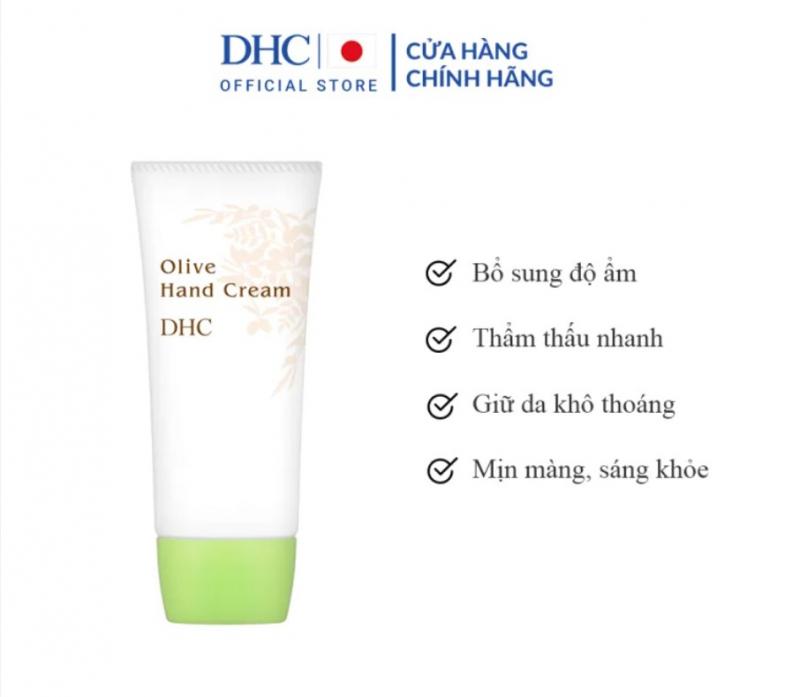 Kem dưỡng da tay DHC Olive Hand Cream