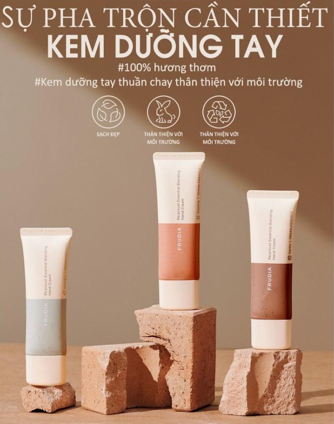 Kem dưỡng da tay  Frudia Re:proust Essential Blending Handcream Earthy