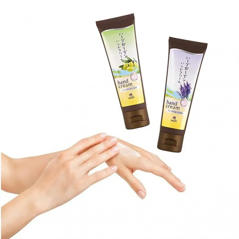 Kem dưỡng da tay Hasi HabuGaden Soothing Bright Hand & Nail Cream