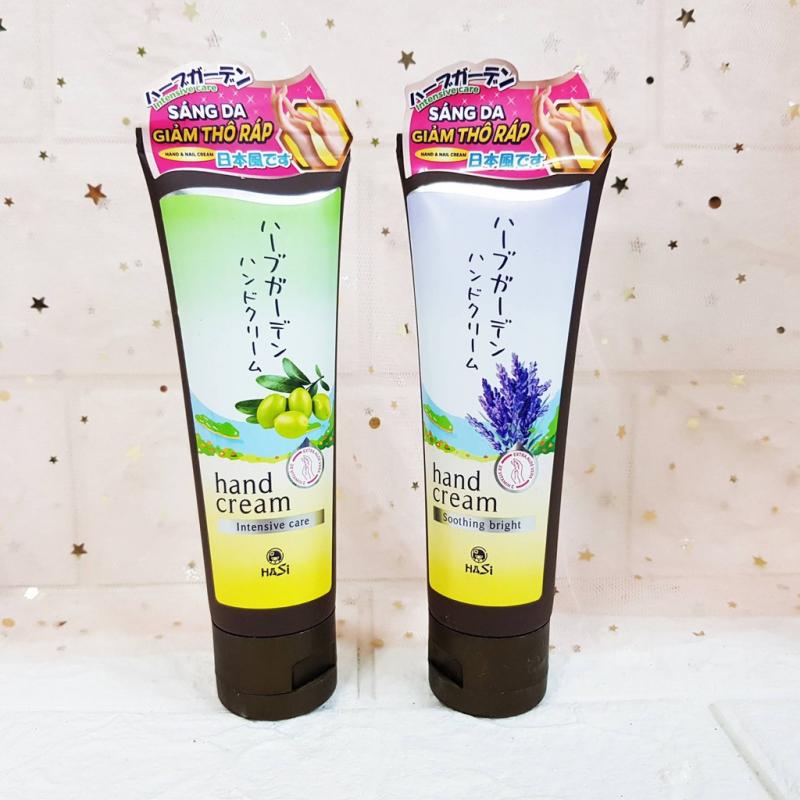 Kem dưỡng da tay Hasi HabuGaden Soothing Bright Hand & Nail Cream