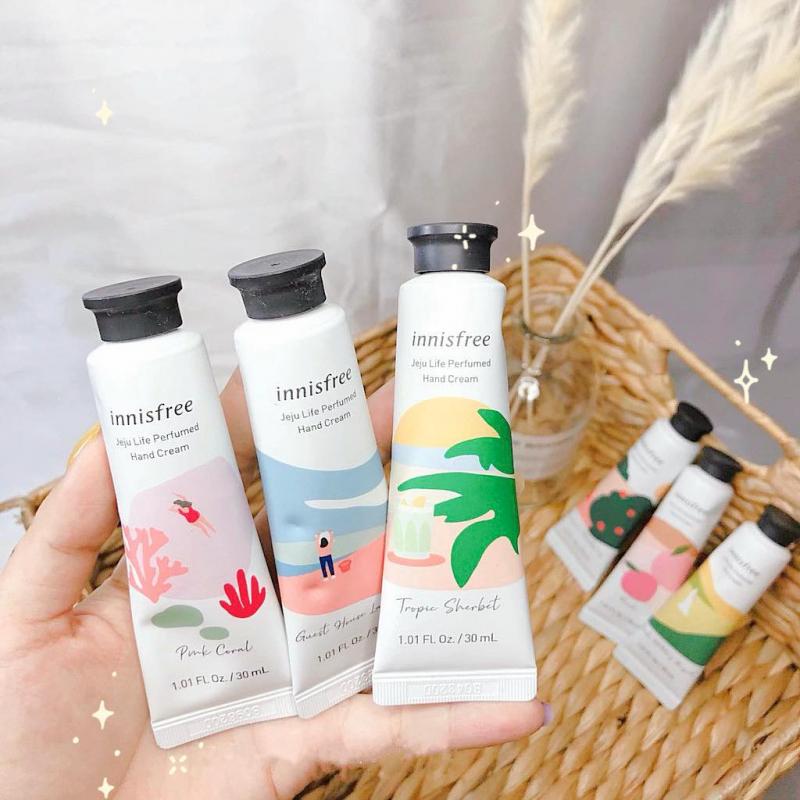 Kem dưỡng da tay hương nước hoa innisfree Jeju Life Perfumed Hand Cream 30ml