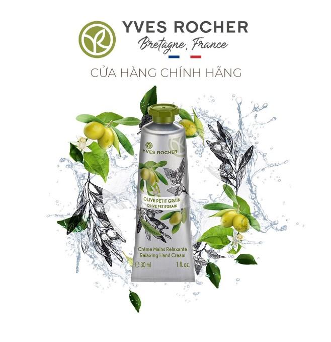 Kem dưỡng da tay Yves Rocher Olive Petitgrain Hand Cream