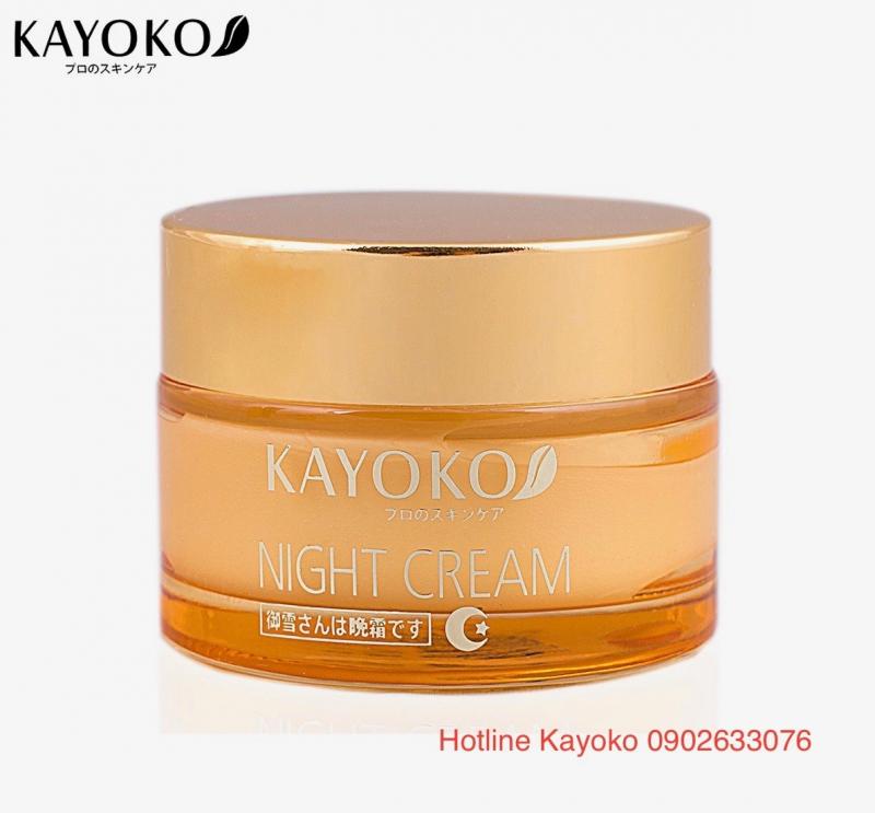Kem dưỡng da trị nám ban đêm Kayoko Night Cream