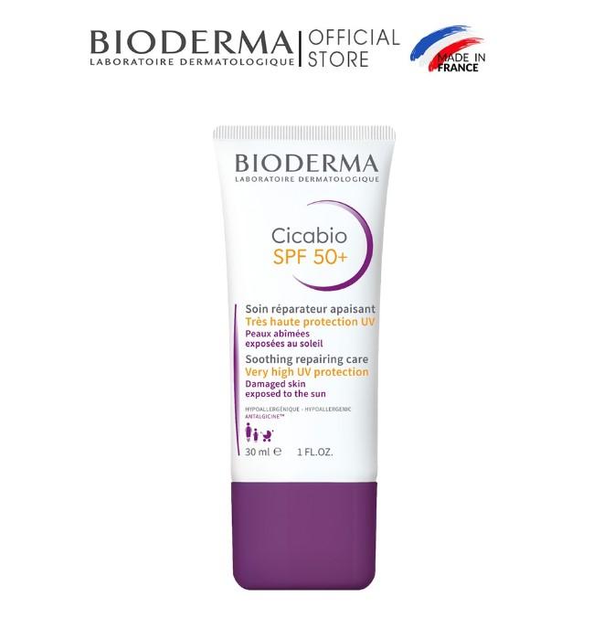 Kem dưỡng da và chống nắng Bioderma Cicabio Spf 50+