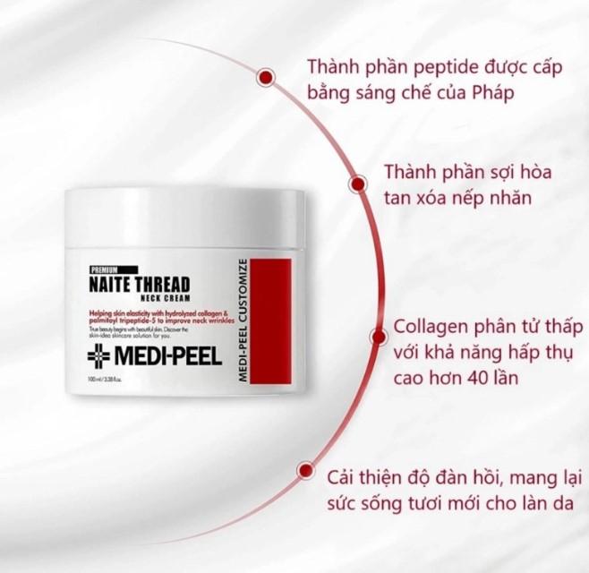 Kem dưỡng da vùng cổ Medipeel Naite Thread Neck Cream Medi Peel