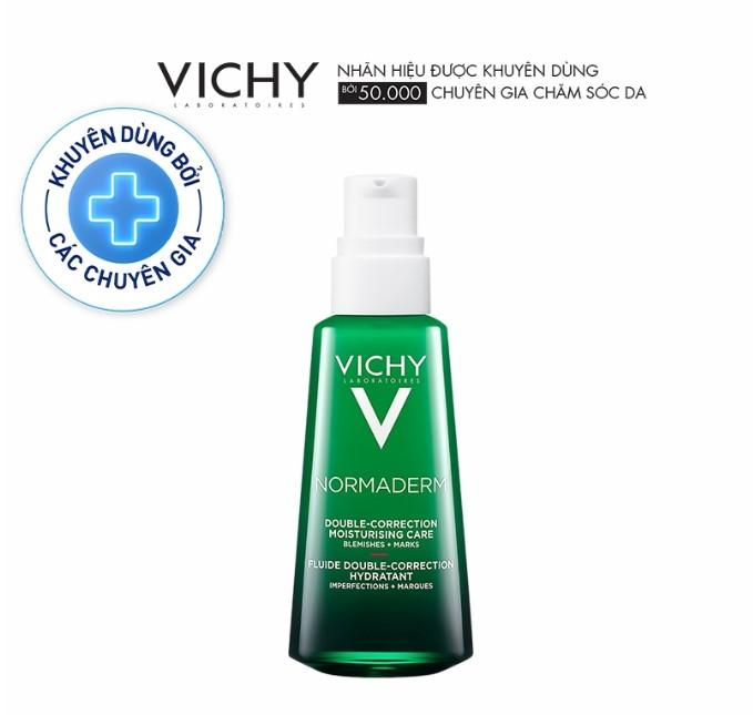 Kem dưỡng dạng gel sữa dành cho da mụn với tác động kép Vichy