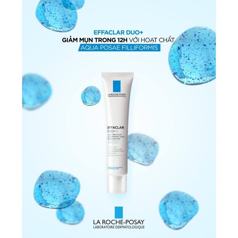 Kem dưỡng giảm mụn La Roche-Posay Effaclar Duo+