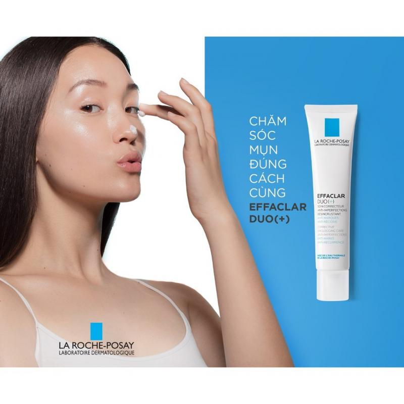 Kem dưỡng giảm mụn La Roche-Posay Effaclar Duo+