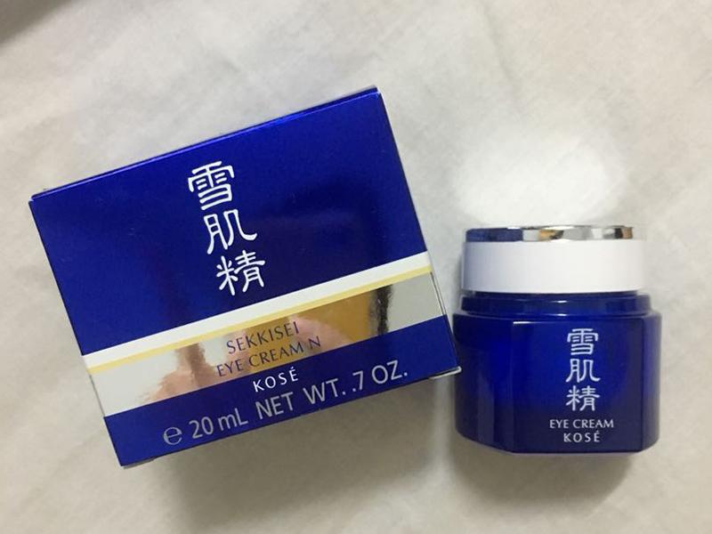 Kem dưỡng giảm nếp nhăn và quầng thâm bọng mắt cao cấp Nhật Bản Kosé Sekkisei Eye Cream