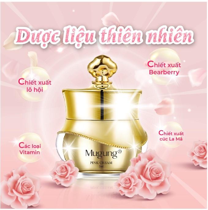 Kem dưỡng hỗ trợ làm hồng nhũ hoa Mugung Pink Cream