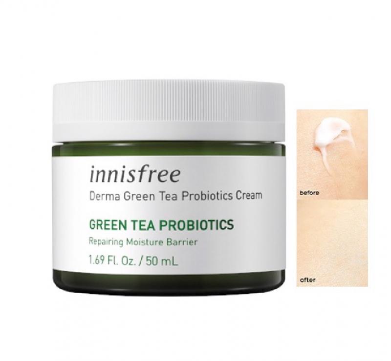 Kem dưỡng ẩm tốt cho mùa hè Innisfree Derma Green Tea